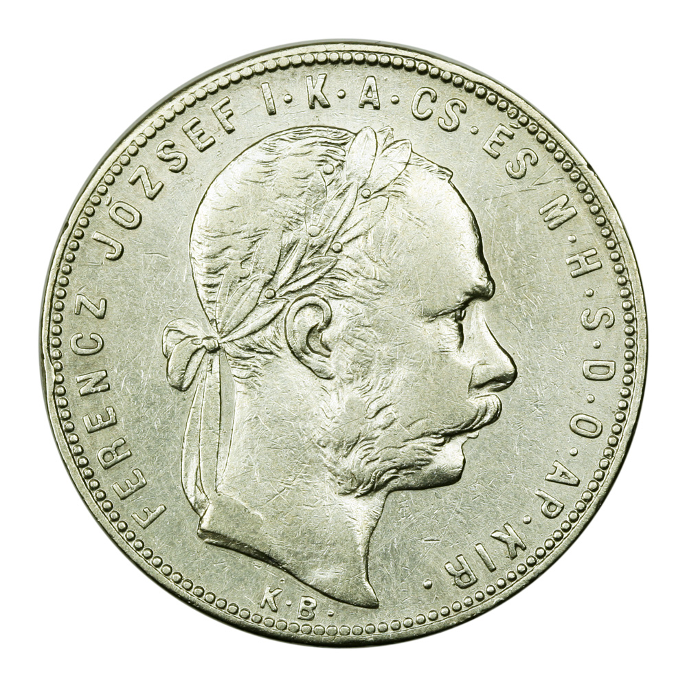 Ferenc József 1 Forint 1880 K-B - Eremshop.hu