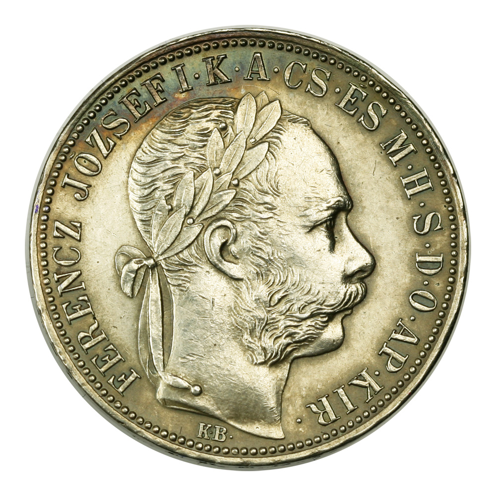 Ferenc József 1 Forint 1888 K-B - Eremshop.hu