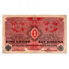 1 Korona Bankjegy 1916 F