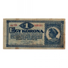 1 Korona Államjegy 1920 F