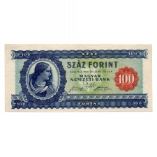 100 Forint Bankjegy 1946 UNC -kék százas-