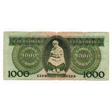 1000 Forint Bankjegy 1983 November B sorozat VG