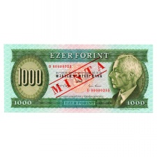 1000 Forint Bankjegy 1993 D sorozat MINTA