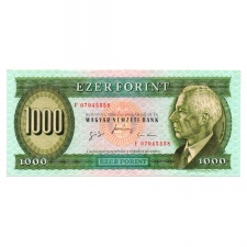 1000 Forint Bankjegy 1996 F sorozat VF