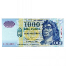 1000 Forint Bankjegy 1998 DA UNC