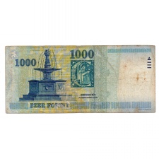 1000 Forint Bankjegy Millennium 2000 DB VG