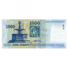 1000 Forint Bankjegy Millennium 2000 DC sorozat VF