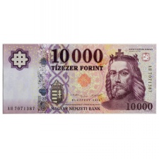 10000 Forint Bankjegy 2014 AH UNC