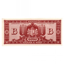 100000 B.-Pengő Bankjegy 1946 UNC