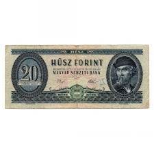 20 Forint Bankjegy 1975 F