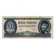 20 Forint Bankjegy 1980 F 