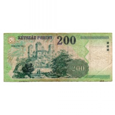 200 Forint Bankjegy 2001 FC F