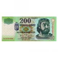 200 Forint Bankjegy 2003 FA UNC