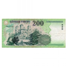 200 Forint Bankjegy 2006 FC F