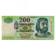 200 Forint Bankjegy 2007 FB VF