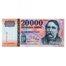 20000 Forint Bankjegy 2005 MINTA