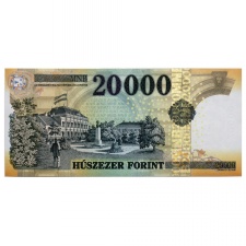 20000 Forint Bankjegy 2016 GF UNC forgalmi sorszám