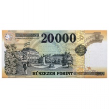 20000 Forint Bankjegy 2016 GT UNC forgalmi sorszám