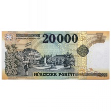 20000 Forint Bankjegy 2020 ID UNC alacsony sorszám