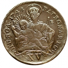 Mária Terézia XV Krajcár 1744