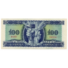 100 Forint Bankjegy 1946 EF -kék százas-