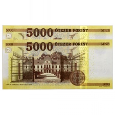 5000 Forint Bankjegy 2020 BG UNC alacsony sorszámkövető pár