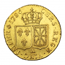 XVI. Lajos Arany Louis d'or 1786 A