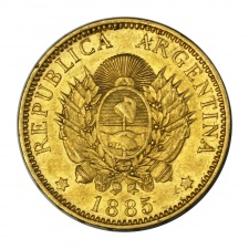 Argentina 1 Argentino 1885