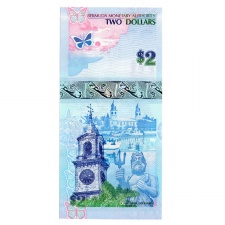 Bermuda 2 Dollár Bankjegy 2009 P57b