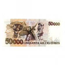 Brazilia 50000 Cruzeiros Bankjegy 1992 P234a