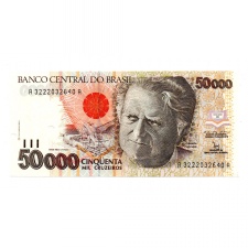 Brazilia 50000 Cruzeiros Bankjegy 1992 P234a