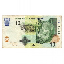 Dél-Afrika 10 Rand Bankjegy 2005 P128a