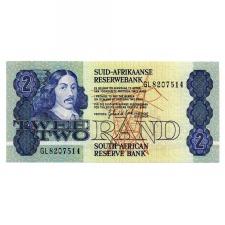 Dél-Afrika 2 Rand Bankjegy 1983-90