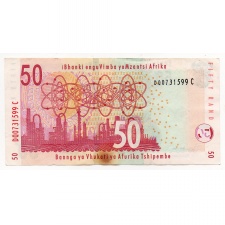 Dél-Afrika 50 Rand Bankjegy 2005