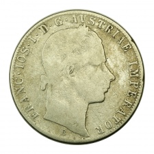 Ferenc József 1 Florin 1860 B