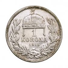 Ferenc József 1 Korona 1915 K-B