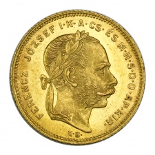 Ferenc József 8 Forint 1879 K-B