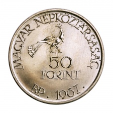 Kodály Zoltán 50 Forint 1967 BU