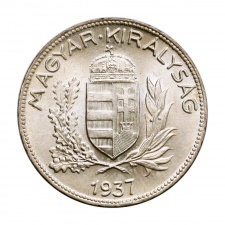 Magyar Királyság 1 Pengő 1937 UNC