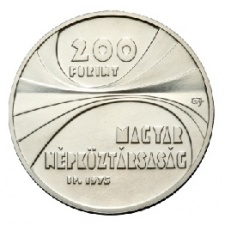 Magyar Tudományos Akadémia 200 Forint 1975 BU díszcsomagolt