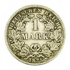 Német Birodalmi 1 Márka 1875 CC