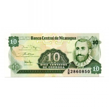 Nicaragua 10 Centavo Bankjegy 1991 P169a