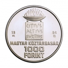 Nyári Olimpia Atlanta ezüst 1000 Forint 1994 PP