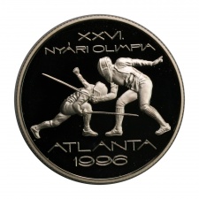 Nyári Olimpia 1996 Atlanta ezüst 1000 Forint 1995 PP 