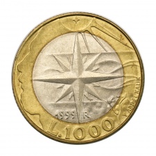 San Marino 1000 Líra 1999 R