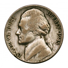 USA 5 Cent 1945 P