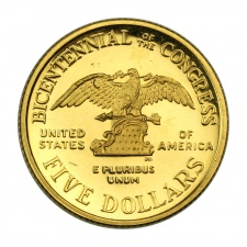 USA Half Eagle 5 Dollár 1989 W