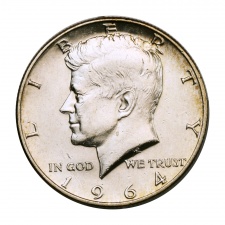 USA Kennedy 1/2 Dollár 1964 D