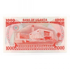 Uganda 1000 Shilling Bankjegy 1986