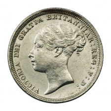 Viktória 6 Penny 1885